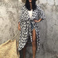 Kimono Tie-Dye Beach Cover Up: Women's Bikini Cardigan