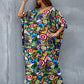 V-Neck Women's Kaftan Swimsuit Beach Cover Up