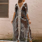 Eddoyee Women Long Kaftan Dresses Embroidered Mesh Caftans Swimsuit Cover Up Black