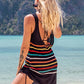 Hollow Backless Beach Tunic Dress - Women's Coverup