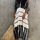 Printed Short Sleeve Kaftan Cover Up for Beachwear