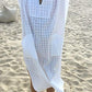 V-Neck Short Sleeve Beach Kaftan Cover Up for Women