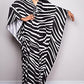 Plus Size Batwing Sleeve Beach Kaftan Swimsuit Cover Ups