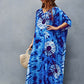 Women's V-Neck Beach Kaftan: Versatile Cover-Up Dress