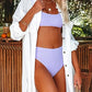 Women's Button-Down Swimsuit Cover-Up with Side Slit