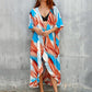 Print Kimono Cardigan: Women's Loose Beach Cover Up