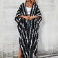 Plus Size Tie-Dye Kimono Cover Up: Women's Swimsuit