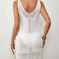 Sleeveless Crochet Swim Cover Up for Women