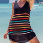Hollow Backless Beach Tunic Dress - Women's Coverup
