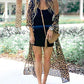 Leopard Print Beach Kimono Cardigan: Women's Swimwear Cover Up