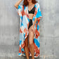 Print Kimono Cardigan: Women's Loose Beach Cover Up