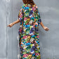V-Neck Women's Kaftan Swimsuit Beach Cover Up