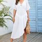 Women's V-Neck Kaftan Beach Cover Up
