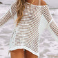 Women's Sexy Off-Shoulder Crochet Bikini Cover Up