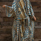 Long Sleeve Print Kimono Cardigans: Women's Beach Cover Up