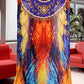 Half Sleeve Print Beach Kaftan Dress for Women