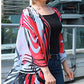 Women's Zebra Print Chiffon Beach Kimono Cover Up