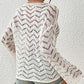 Long Sleeve Sexy Beach Bikini Crochet Cover Up
